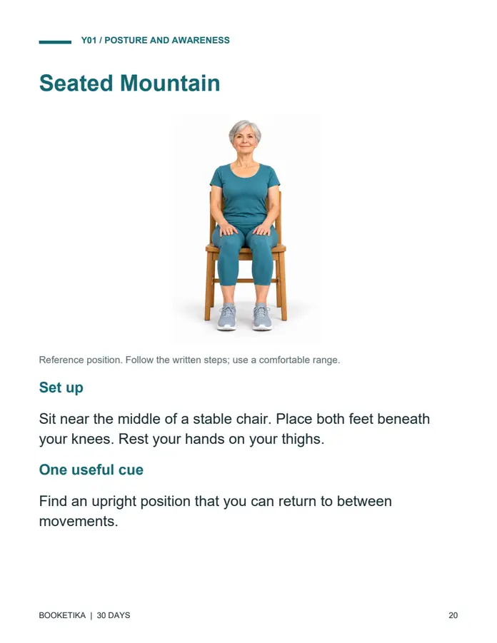 Interior sample 1 from Chair Yoga for Women Over 50