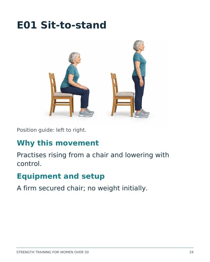 Interior sample 1 from Strength Training for Women Over 50