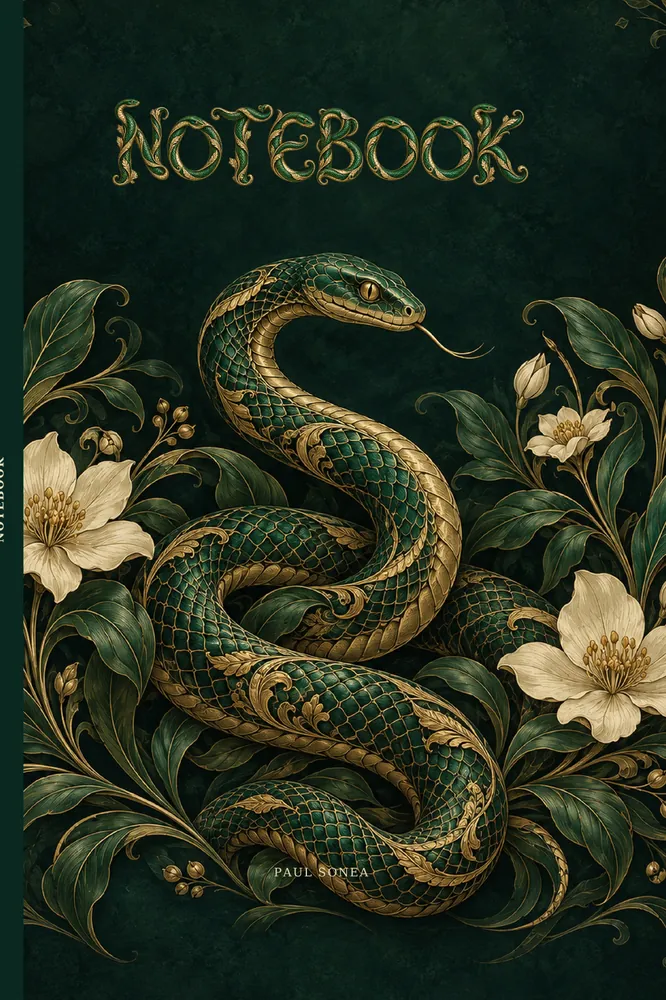 Cover of Notebook, Minimalist Lined Journal · 6 × 9